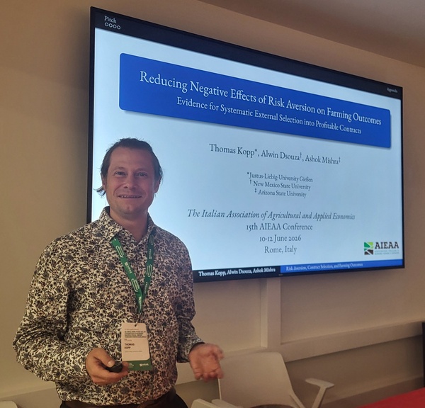 Presentation of Prof. Kopp in Rome