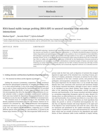 SIP unravel intestinal host-microbe interaction 2018