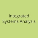 click here to get forwared to the project area 'integrated system analysis'