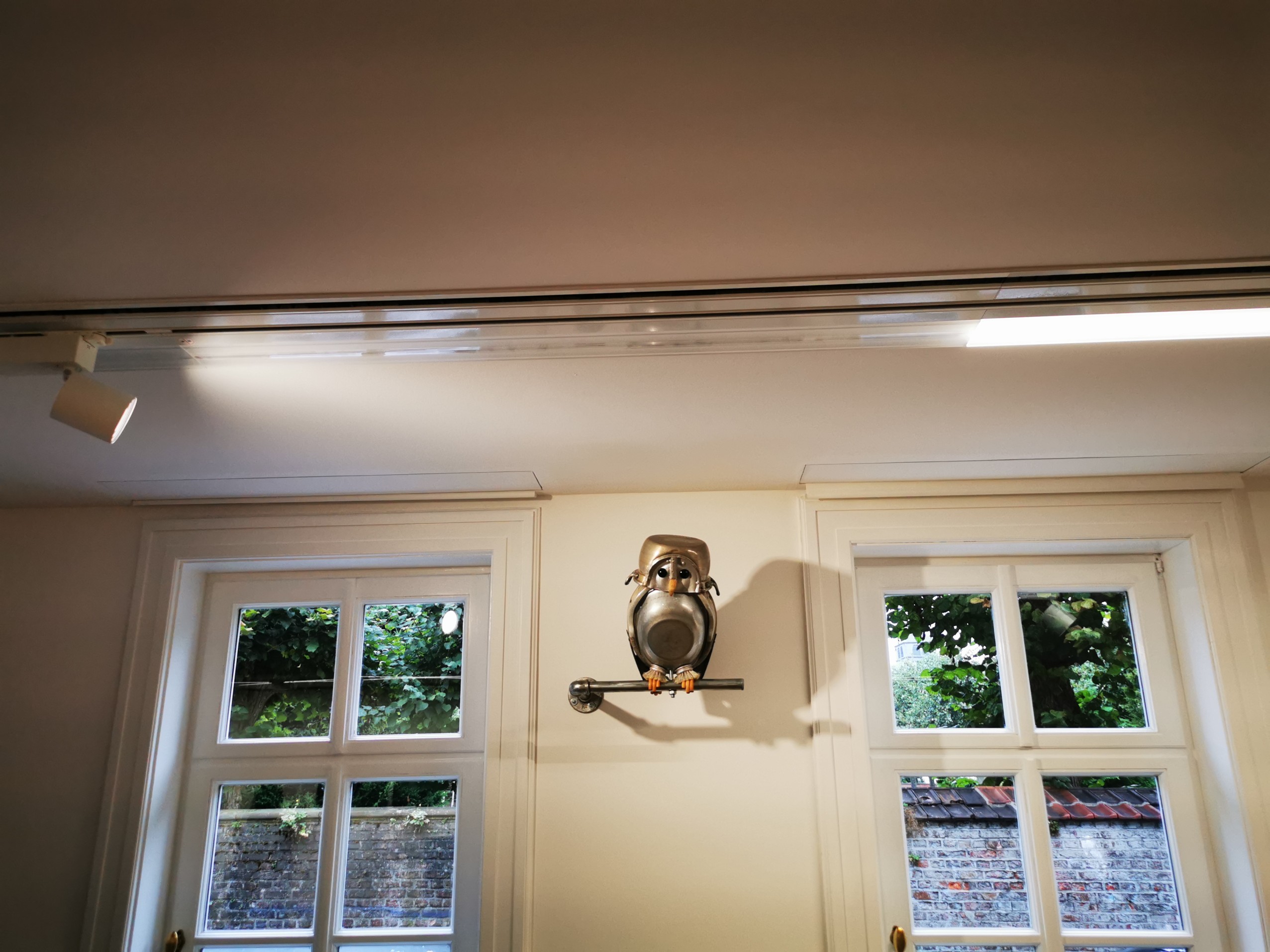 Matthias Garff’s 'Tawny Owl', a creative sculpture made from everyday objects © Muthuwahandi.jpg