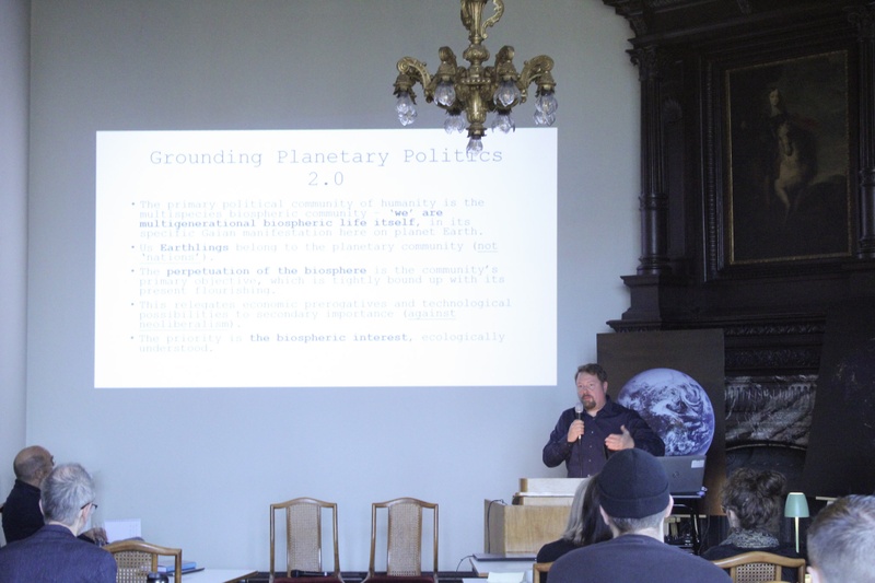 Stefan Pedersen (Planetary Agency & Politics Fellow) leads discussion on planetarism and imagining Earth politics beyond failure © Belsoff.jpg