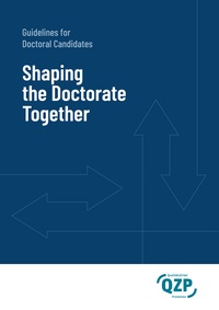 QZP brochure doctoral candidates title page