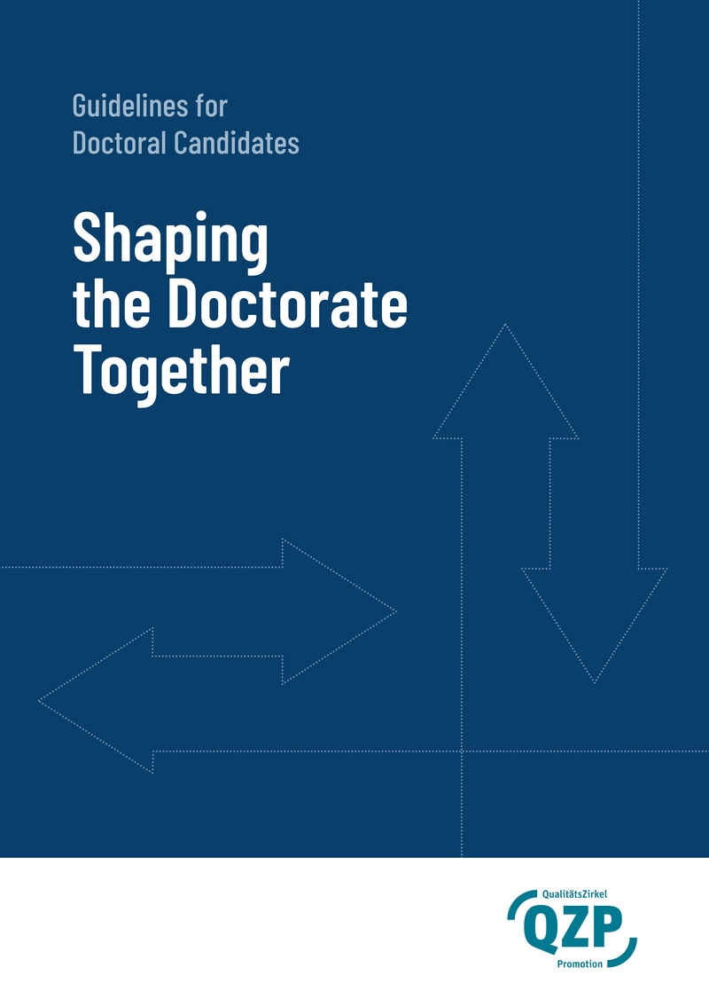 QZP brochure doctoral candidates title page