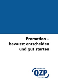 QZP Broschüre Promotion bewusst entscheiden und gut starten - Titelseite.jpg