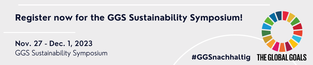 Click here to register for the GGS Sustainability Symposium