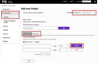 Add new Output Screenshot Add new Output