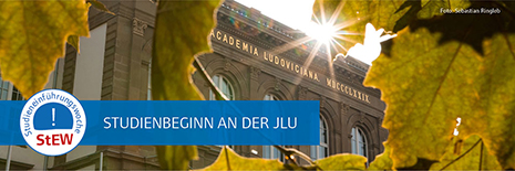 Studienbeginn-Banner