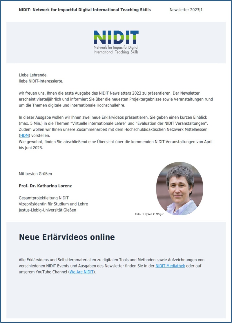 1. Newsletter 2023