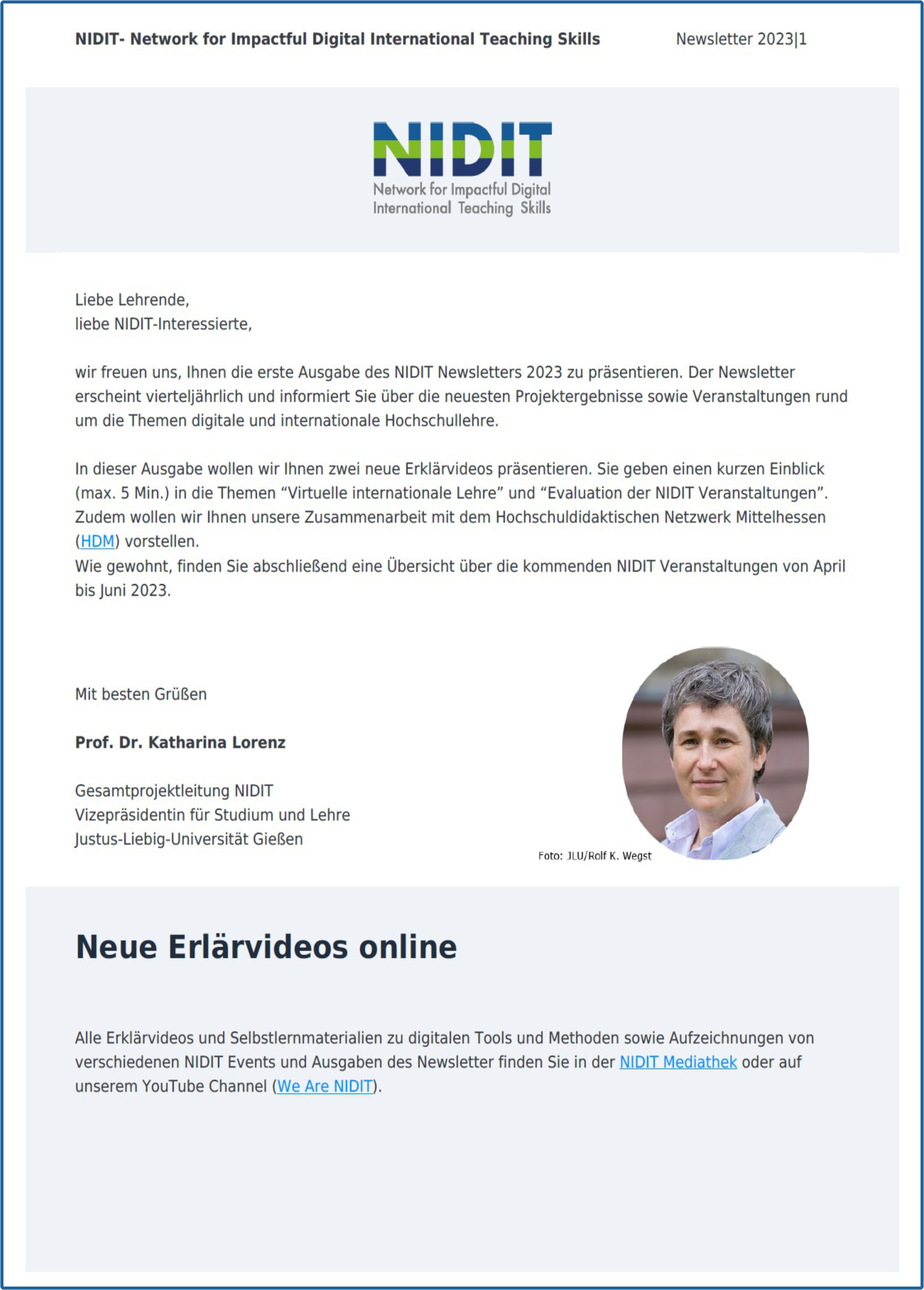 1. Newsletter 2023