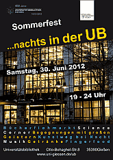 Plakat Sommerfest