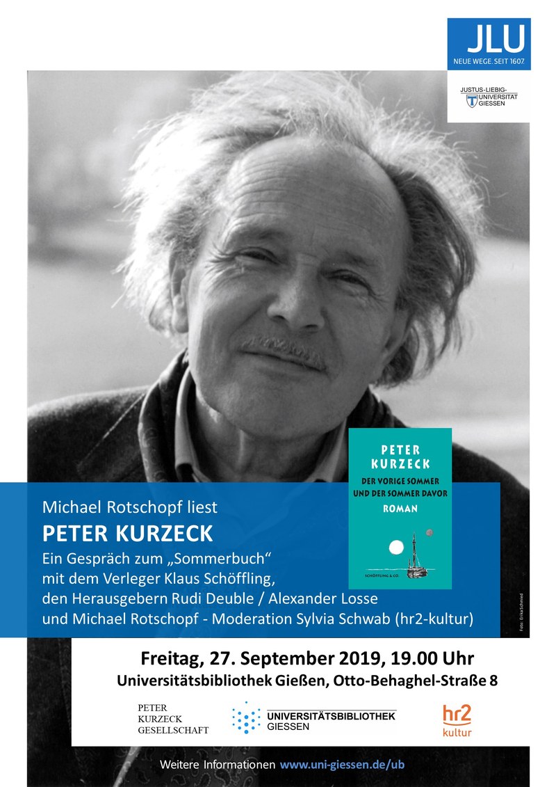 Plakat Sommerbuch
