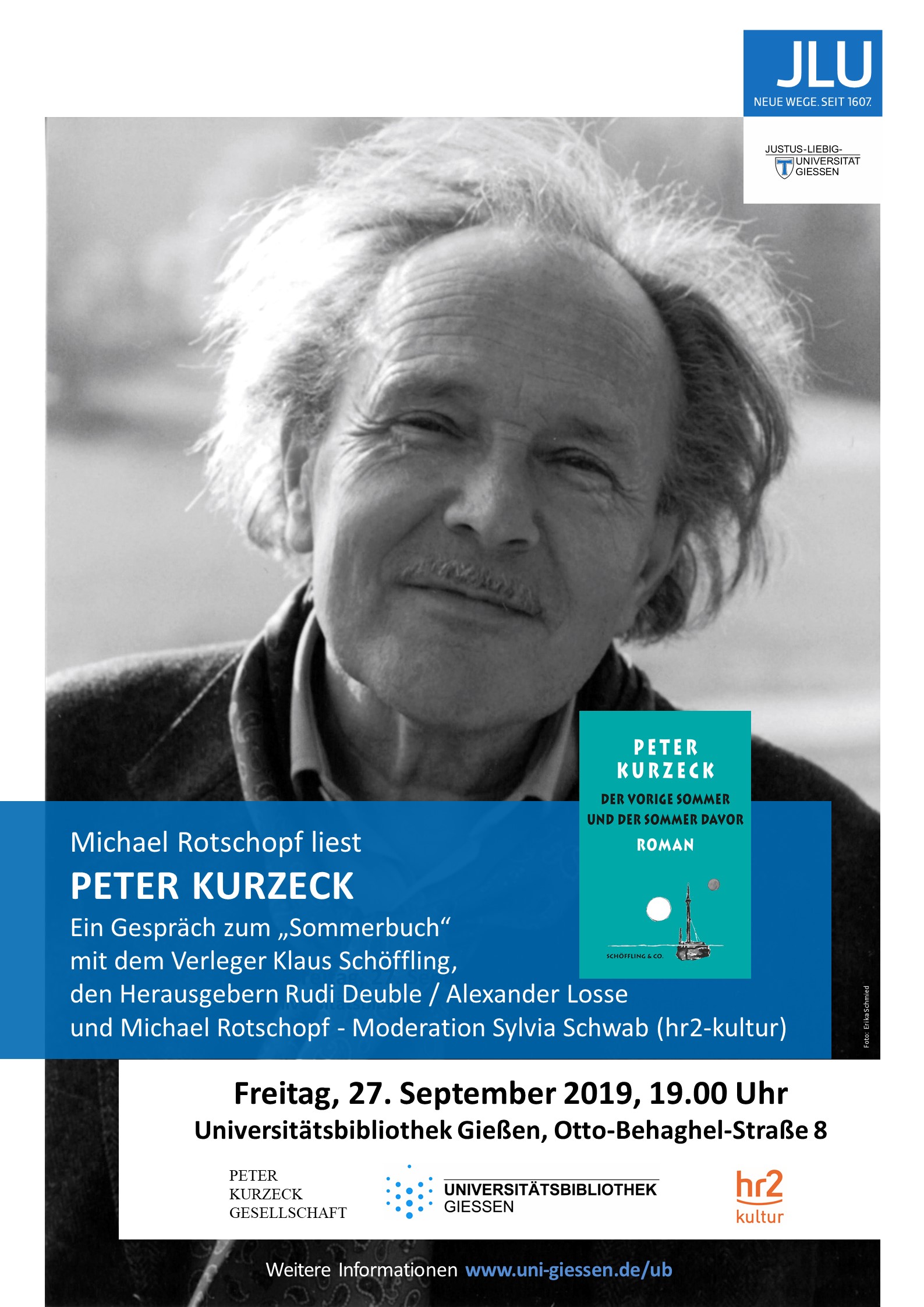 Plakat Sommerbuch