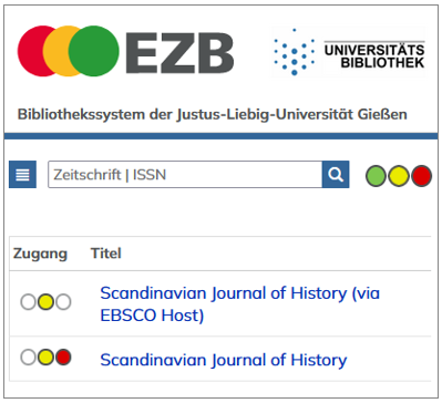 Die Elektronische Zeitschriftenbibliothek (EZB)